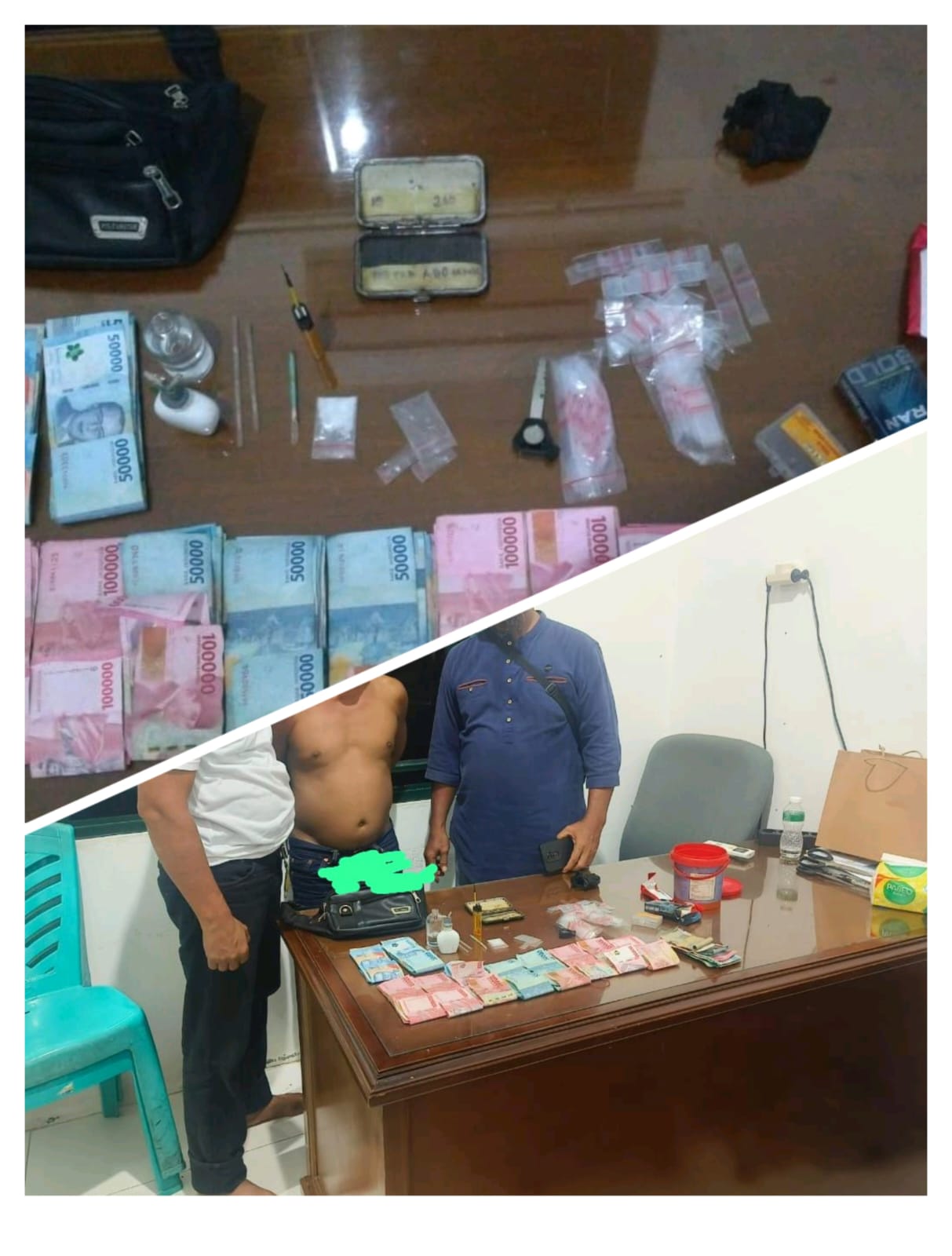 Berkomitmen Berantas Narkoba, Kodim 0322/Siak Sikat Bandar Narkoba di Mempura